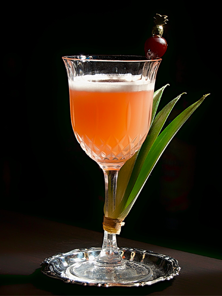 Cocktail Mary Pickford à base de rhum blanc