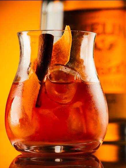 Cocktail Old Fashioned à base de whisky Teeling